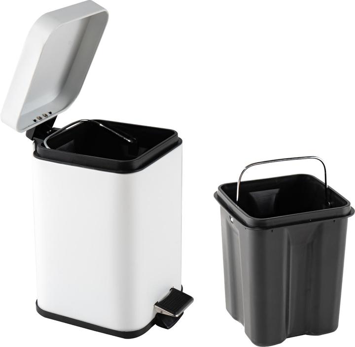Actual product image HTI-Living Abfalleimer mit Soft-Close Deckel Eckig 3 Liter Jannik (3 l)