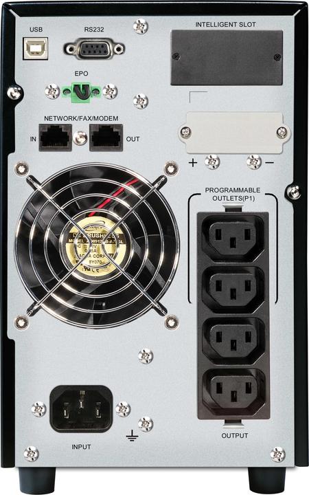 Actual product image Powerwalker VFI 1000 CG PF1 (1000 VA, 1000 W, Online double converter UPS)