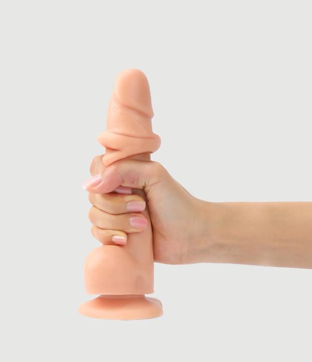 Actual product image Strap-on-me Sliding Skin Realistic Dildo Flesh XXL
