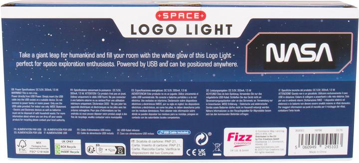 Produktbild Fizz Creations NASA lampe d'ambiance Logo 22 cm
