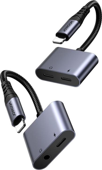 Produktbild Joyroom SY-L01 Lightning zu Lightning / 3,5-mm-Miniklinken-DAC-Adapter 2 in 1 (Lightning, 3.5mm Klinke)