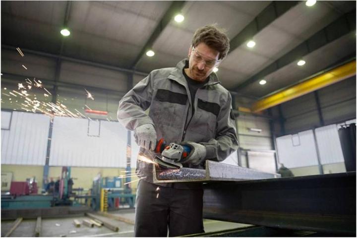 Actual product image Bosch Professional GWS 17-125 SB 06017D0700 Angle grinder 125 mm 1700 W 230 (125 mm)