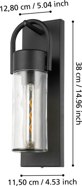 Productafbeelding EGLO LED wandlamp (E27, IP44)