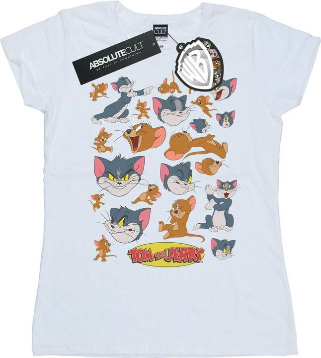 Tom & Jerry Many Faces TShirt (XXL)
