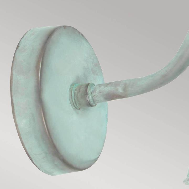 Image du produit Elstead Lighting Applique murale d'extérieur Somerton E27 vert-de-gris IP44 (E27)
