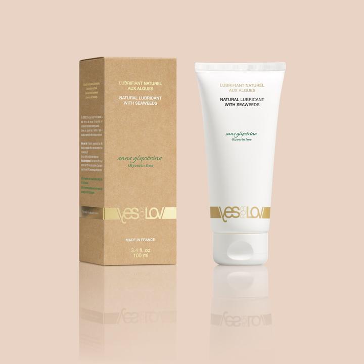 Actual product image YESforLOV Natural Lubricant with Seaweeds (Glycerin Free) (100 ml)