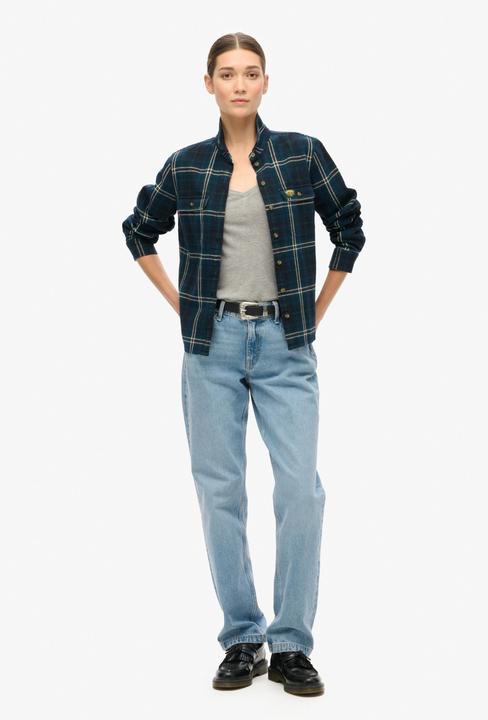 Actual product image Superdry Studios Slub Emb Vee Tee (10)