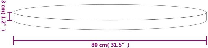 Image du produit VidaXL Gilli (80 x 3 cm)