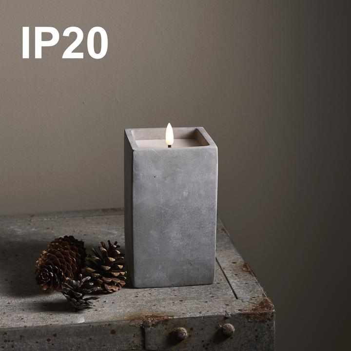 Produktbild Star Trading LED Kerzen mit Timerfunktion | LED Kerze mit Timer | LED Kerzen flackernde Flamme | Wei (3 x)