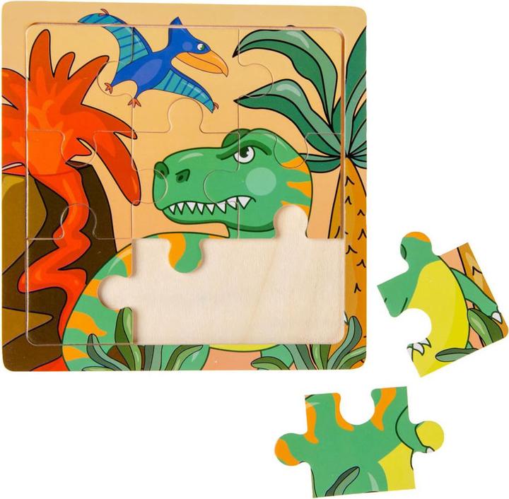 Actual product image LG-Imports Wooden puzzle (space, pirate or dinosaur) (1 pieces)