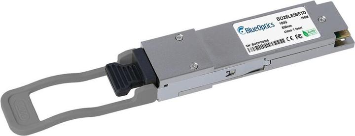 Produktbild BlueOptics Extreme Networks 100G-SR4BD-QSFP100M kompatibler QSFP28 BO28L859S1D