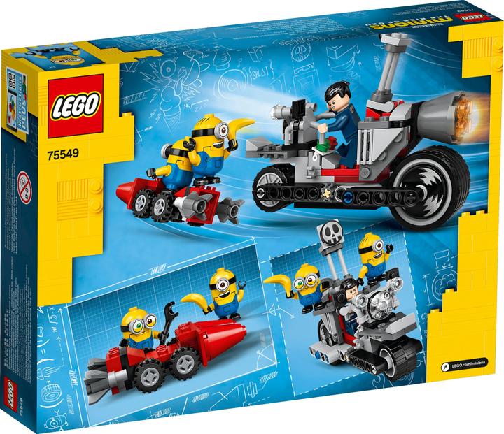 Actual product image LEGO Unstoppable motorcycle chase (75549, LEGO Minions)