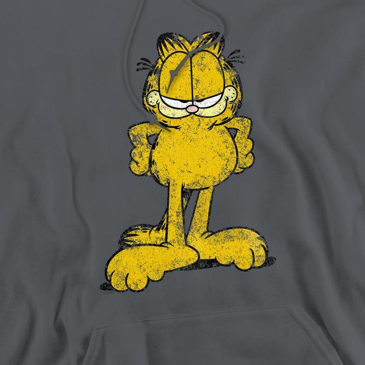 Immagine prodotto Garfield Big Ol' Cat Felpa con Cappuccio Uomo (M)