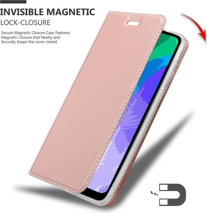 Actual product image Cadorabo Book Classy Style Cover (Huawei Y6p)
