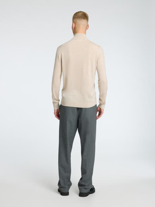 Image du produit Selected Homme Slhtray Ls Knit Merino Half Zip Noos (M)
