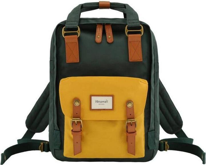 Immagine prodotto Himawari Zaino per laptop 188L 14" (verde-giallo) (16 l)