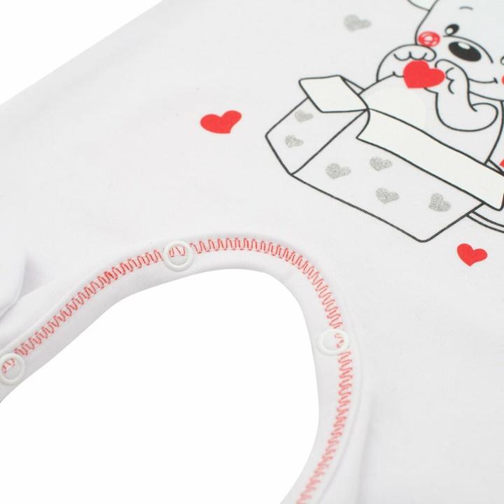 Produktbild New Baby Neu Baby Maus Baby Lätzchen weiss