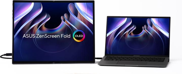Produktbild ASUS ZenScreen Fold OLED MQ17QH (2560 x 1920 Pixel, 17.30")