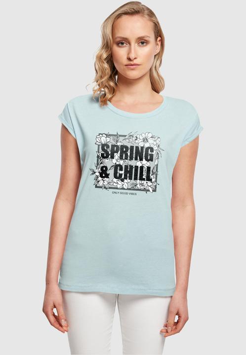Actual product image Merchcode Ladies Spring And Chill Extended Shoulder Tee - 113645 (XL)