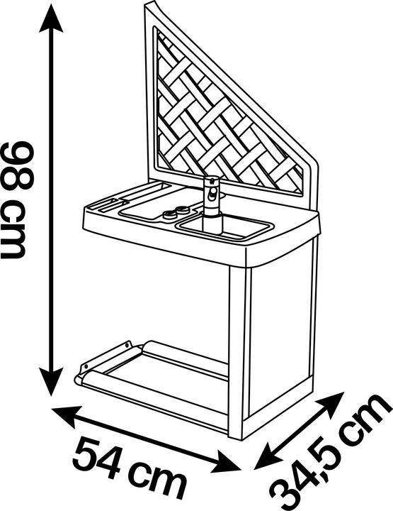 Actual product image Smoby Playhouse Accessories Summer Kitchen