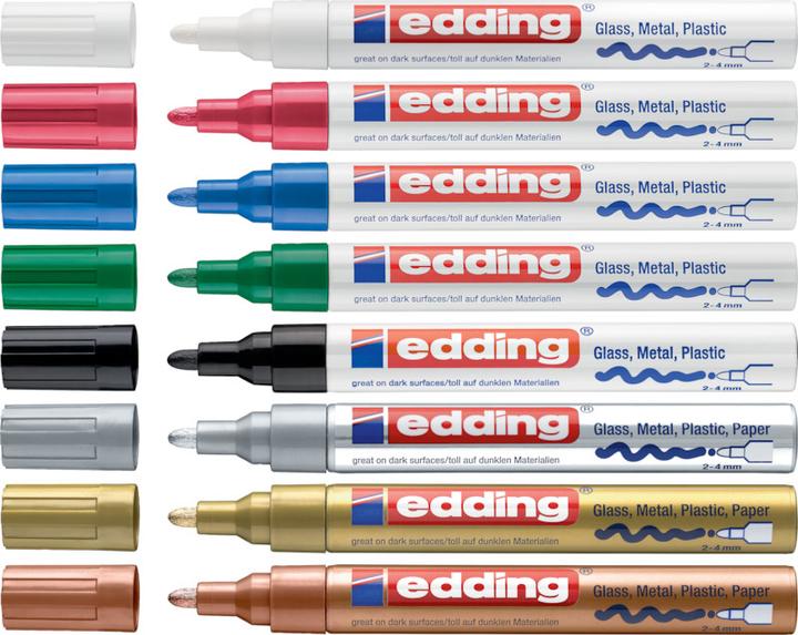 Image du produit Edding 750 (or métallisé, 2 mm, 1 x)