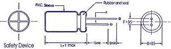 Produktbild Hitano ELKO RADIAL 2.2µF / 50V