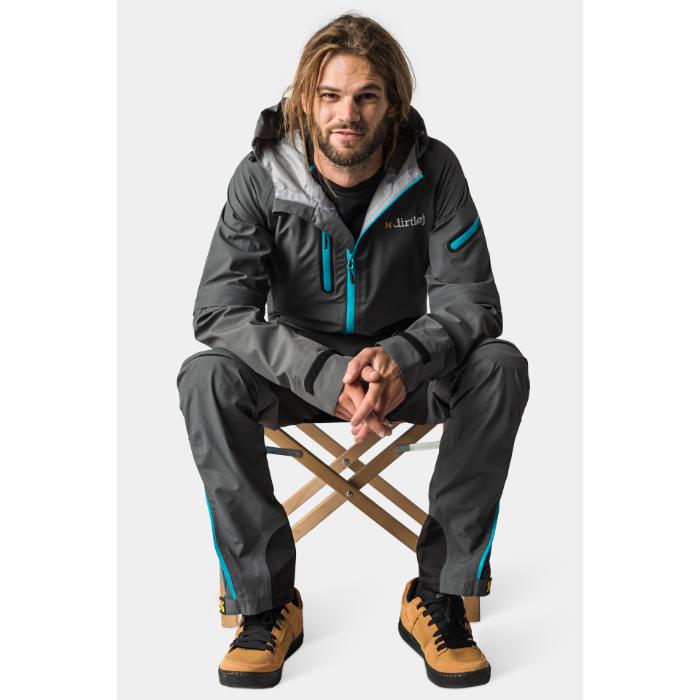 dirtlej Dirtsuit SFD Edition, grau/blau, M (M)