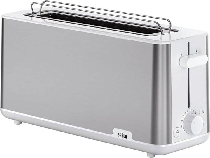 Stainless steel, White