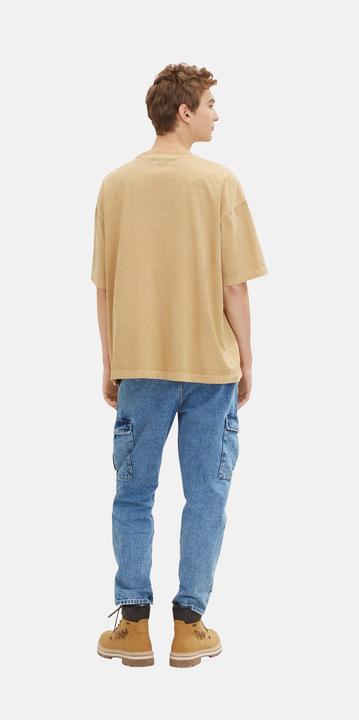Immagine prodotto Tom Tailor Shirt Oversized-T-Shirt mit Rundhalsausschnitt aus Baumwolljersey (M)