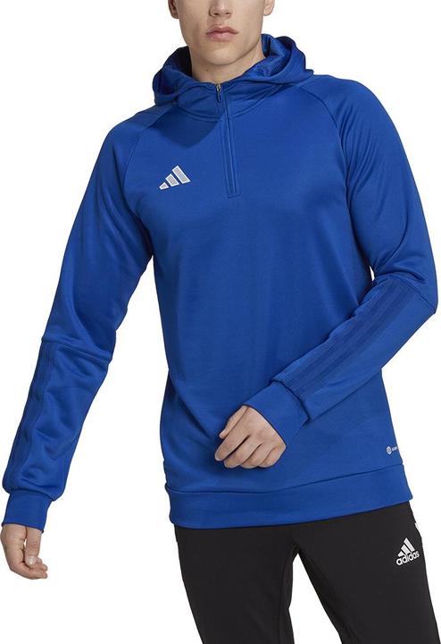 Produktbild adidas Herren Tiro 23 Competition Hoodie Blau HU1349 (2XL) (XXL)