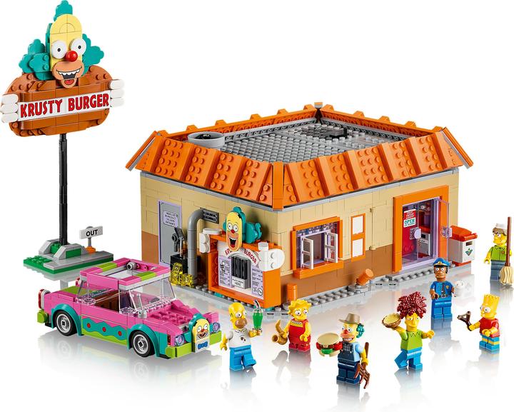 Actual product image LEGO 10352 The Simpsons: Krusty Burger (10352, LEGO Icons)