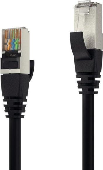 Produktbild Büroring Patchkabel CAT 6A S/FTP, 7,5 m, schwarz (7.50 m)