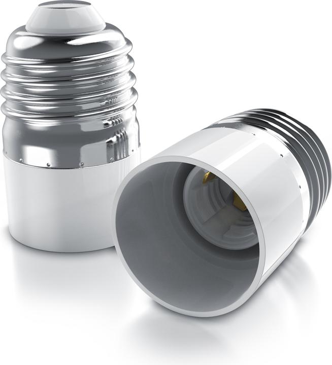 Actual product image Bearware 2x lamp socket E27 socket to E14 socket adapter, lamp adapter, lamp socket lamp socket adapter