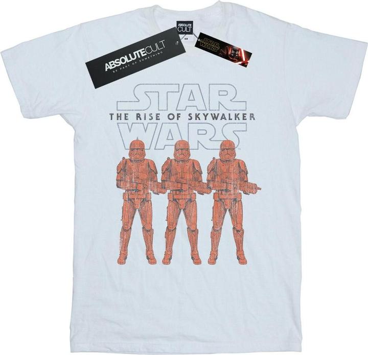 Star Wars The Rise Of Skywalker Stormtrooper Colour Line Up TShirt (S)