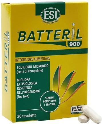 Actual product image ESI Tea Tree R Batteril 900 30 Tablets (Body lotion)