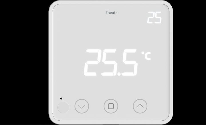 Image du produit Heatit Thermostat Z-Temp2 - batterie RAL 9003