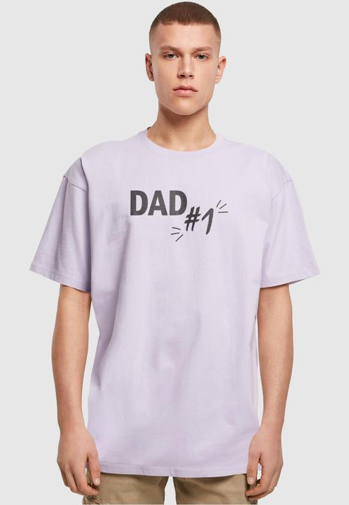 Actual product image Merchcode Fathers Day - Dad number 1 Heavy Oversize Tee - 115173 (M)