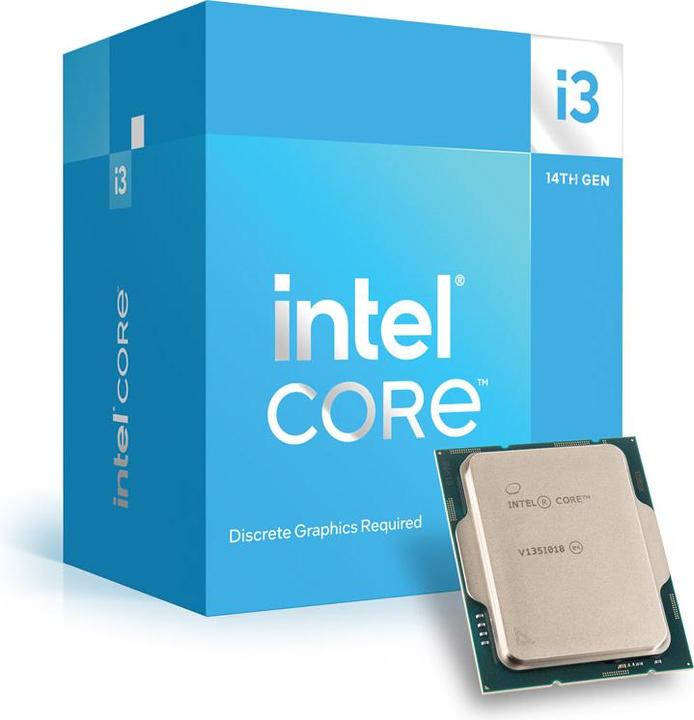 Image du produit Intel Core i3-14100F (LGA 1700, 3.50 GHz, 4 -Core)