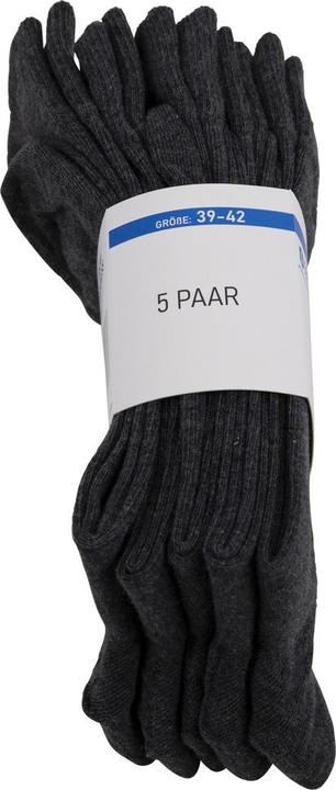 Dönges Baumwollsocke Business, grau, Grösse 39-42 (39 - 42)