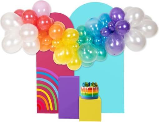 Produktbild Volat Ballongirlande - Regenbogen - 67 Luftballons (67 x)
