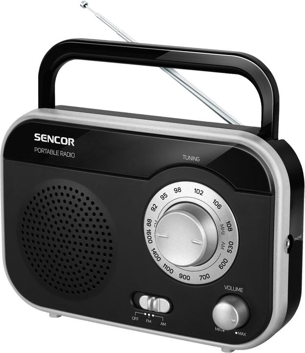 Produktbild Sencor SRD 210 BS Radio Persönlich Analog Metallisch (FM, AM)