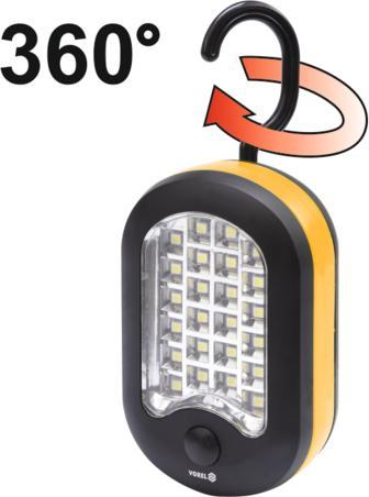 Image du produit Toya Lampe portative Vorel 24+3 LED 82731
