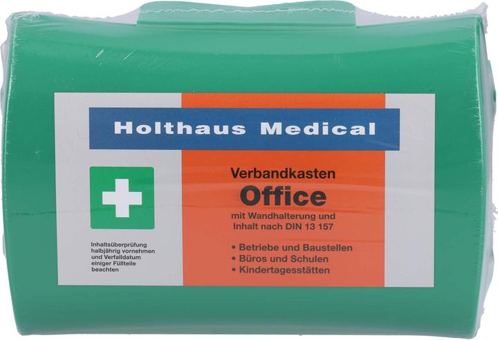 Actual product image Holthaus Medical First Aid Box Office DIN 13157 green (First aid box)