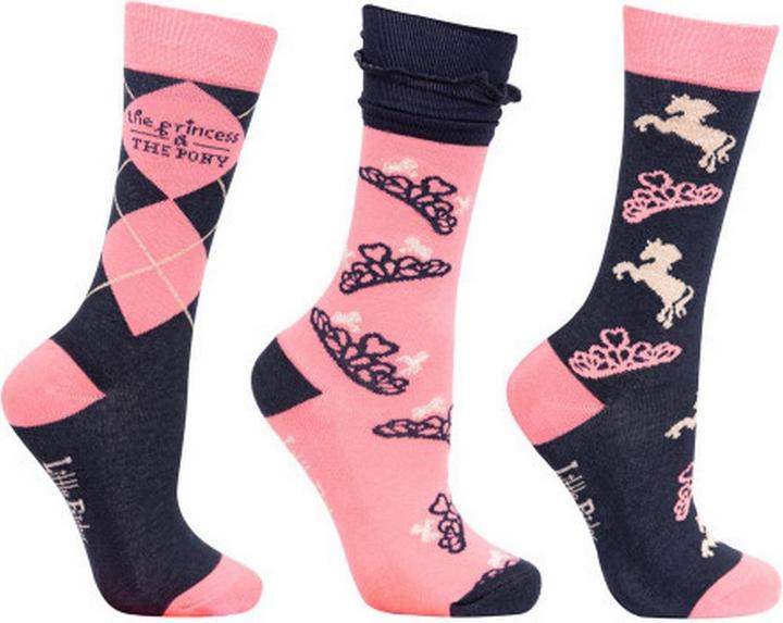 Hy Equestrian The Princess And The Pony Socken (3Erpack) (3er Pack, 152)