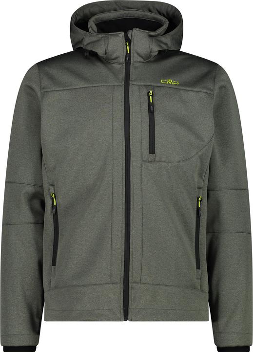 CMP Campagnolo Softshell Jacket Zip Hood Melange (S)