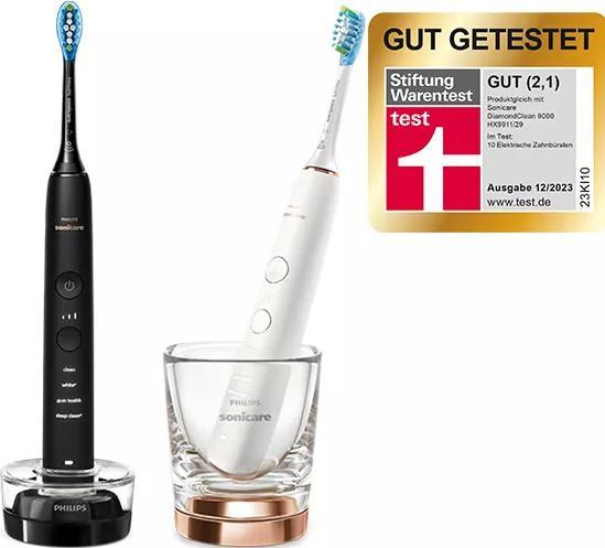 Actual product image Philips Sonicare DiamondClean 9000 Doppelpack (Sonic toothbrush)