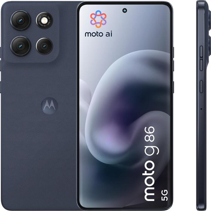 Motorola Moto G86 (256 GB, Dark Blue, 6.67", Dual SIM, 50 Mpx, 5G)