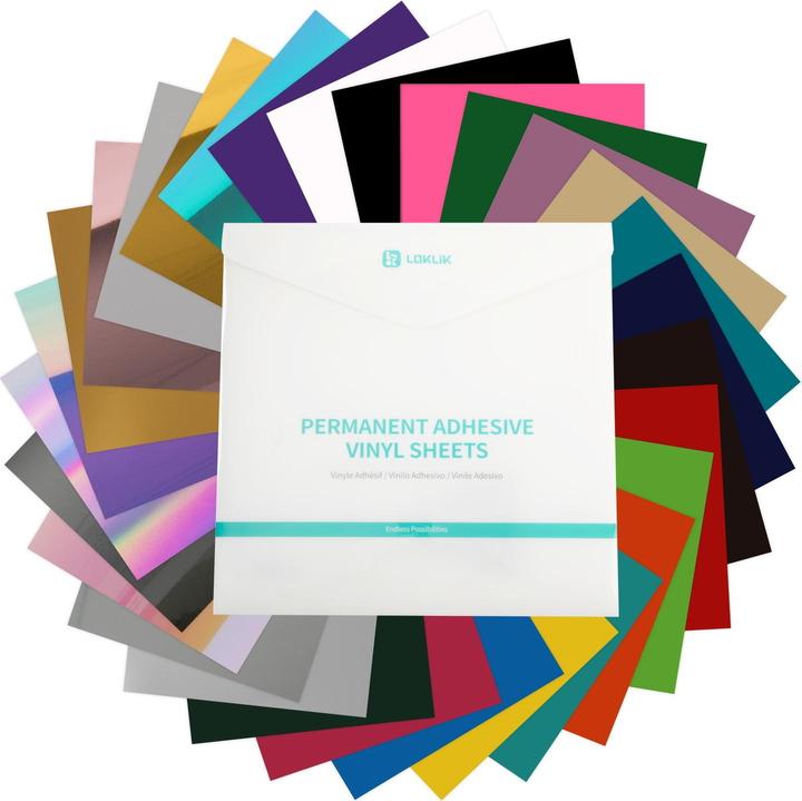 Image du produit Loklik Pack de matériaux en vinyle permanent (A4)