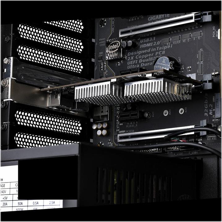 Actual product image StarTech com ST10GSPEXNDP2, Eingebaut, Kabelgebunden, PCI Express, Ethernet, 10000 Mbit/s, Schwarz (PCI Express 3.0 x4)