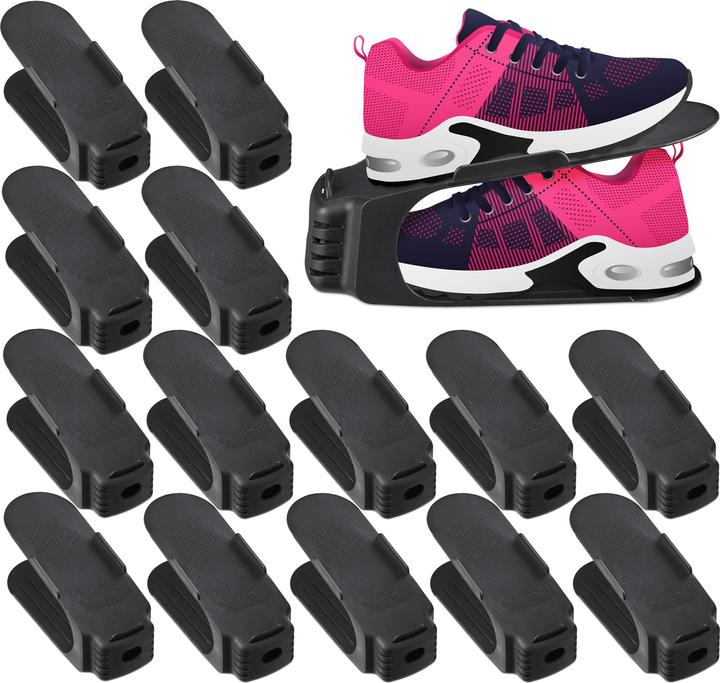 Relaxdays Empileur de chaussures (10 x 25 x 12,5 cm)